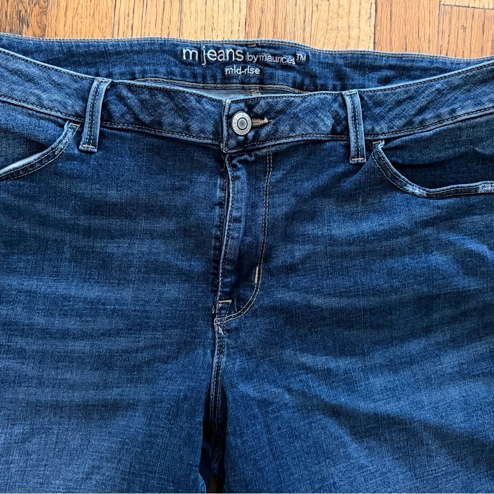 Maurices Dark Blue Women's Jeggings - Picture 2 of 2